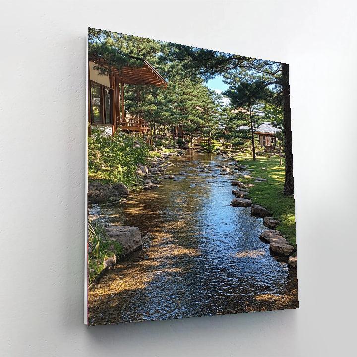 Zhao Mengfu Inspired Ripples Of Time  Paint By Number