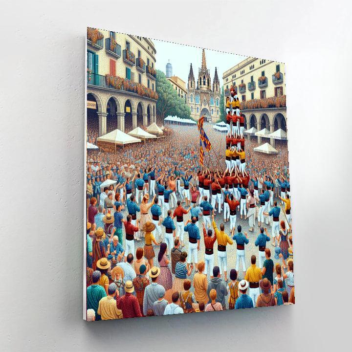 La Merce - Barcelona, Spain Paint By Number