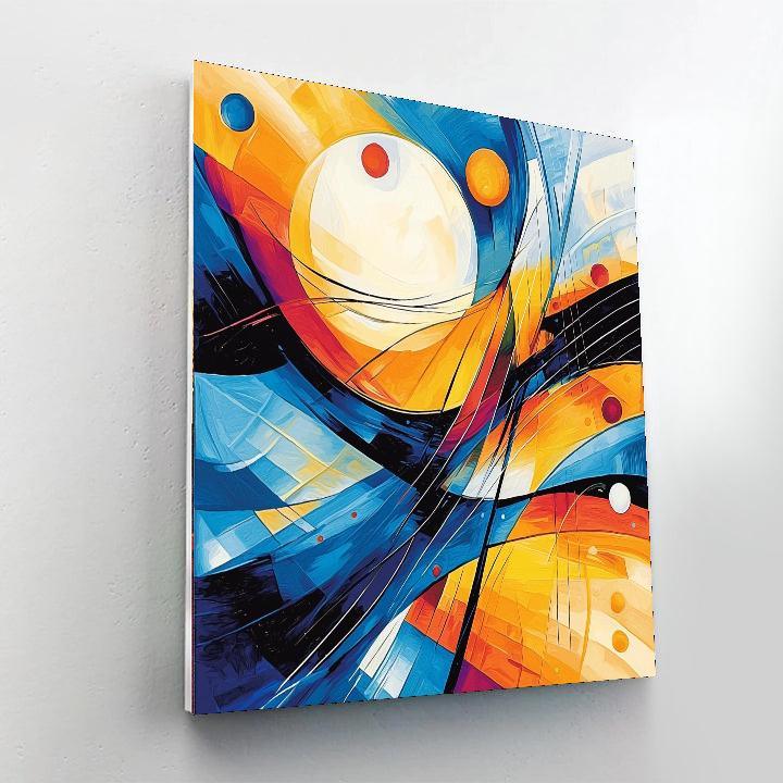 Paul Klee Inspired Rhythms Of Abstraction  Painting By Numbers Kit