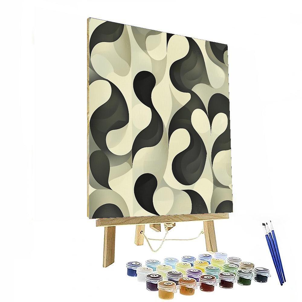 M.C. Escher Inspired The Cycle Of Harmony  Paint By Numbers