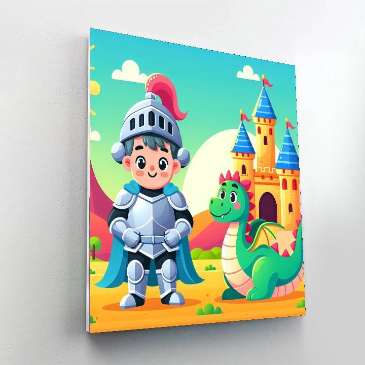 Royal Knights Numbered Painting Kits