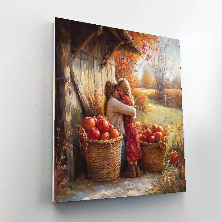 Harvest Of Hugs Numbered Painting Kits