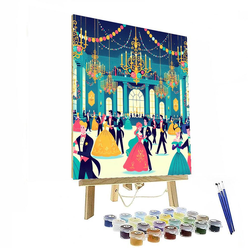 Royal Ball Festivity DIY Paint By Numbers