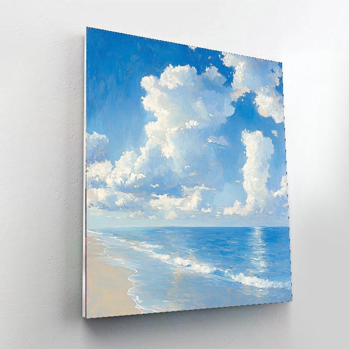 Joaquín Sorolla Inspired Ethereal Cloud Fantasia  Paint By Numbers Kits
