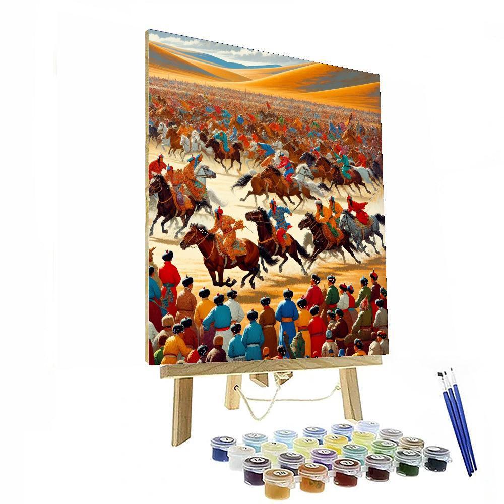 Day Of The Horse - Mongolia Paint By Number