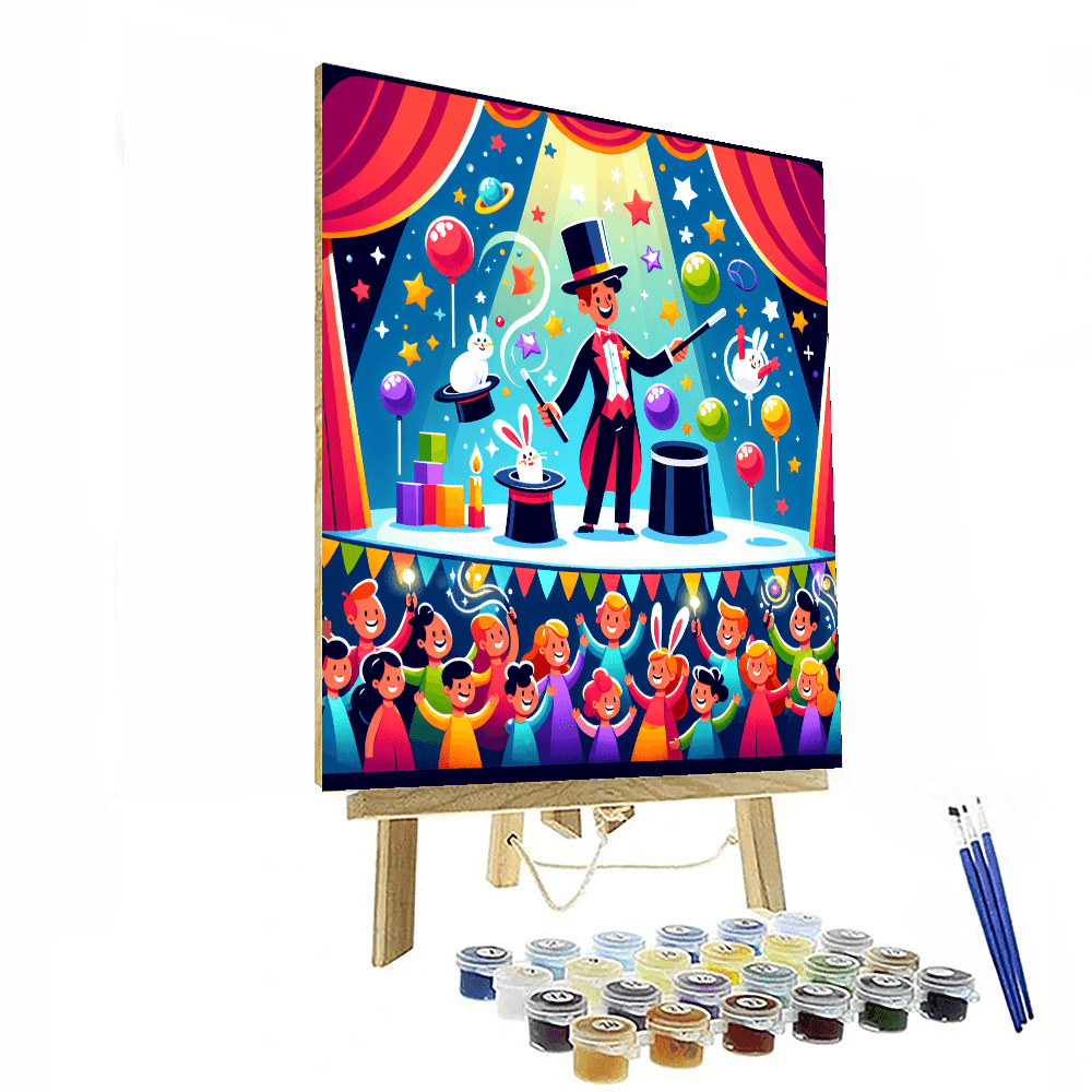 Vibrant Magic Show Paint By Numbers Kits