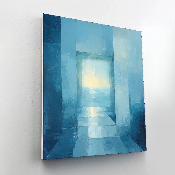 Mark Rothko Inspired Celestial Calm  Paint By Numbers Art