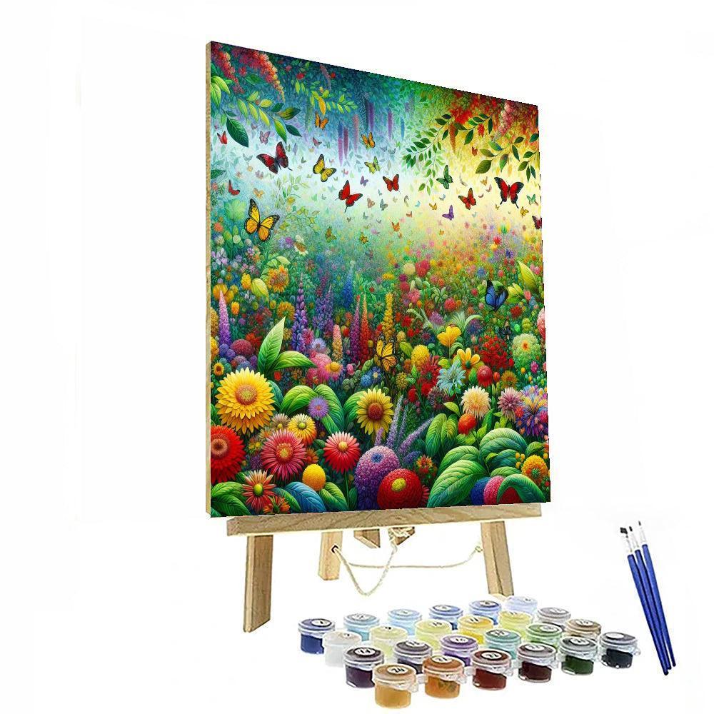 Radiant Garden Symphony Number Painting