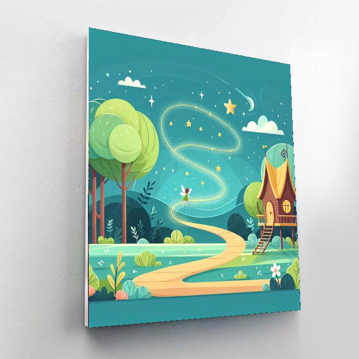 Pixie Dust Adventure DIY Paint By Numbers