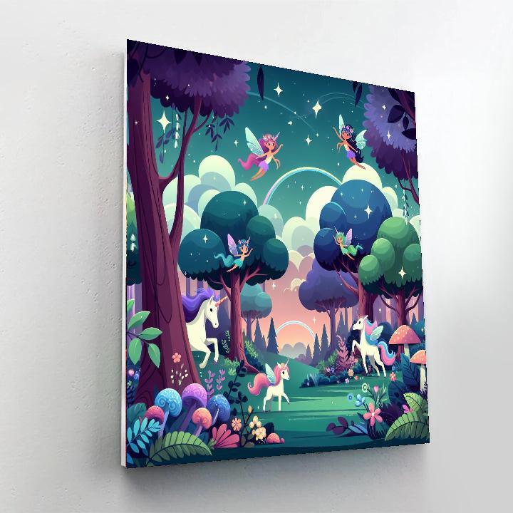 Journey To The Mystic Forest Paint By Number