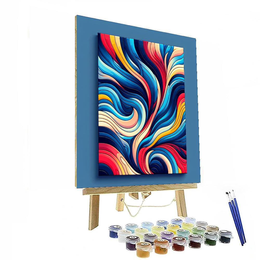 Bold Reflections Paint By Number