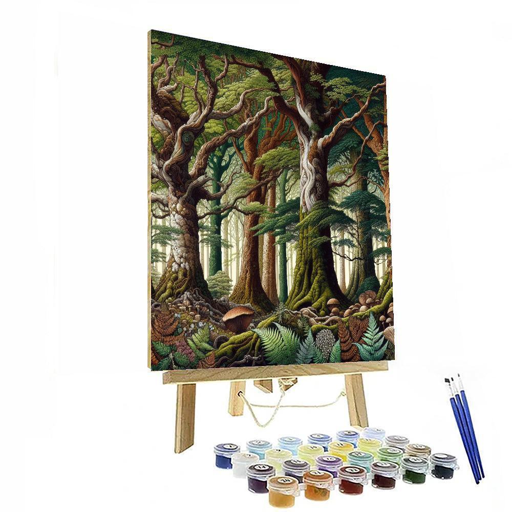 Regal Woodland Scene Paint By Numbers Kits
