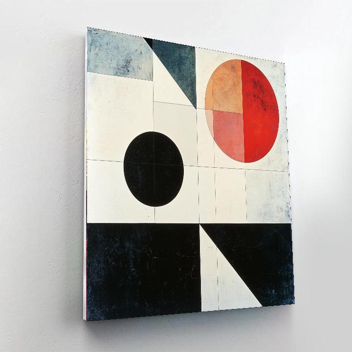 Kazimir Malevich Inspired Essence Of Shape  Paint By Numbers