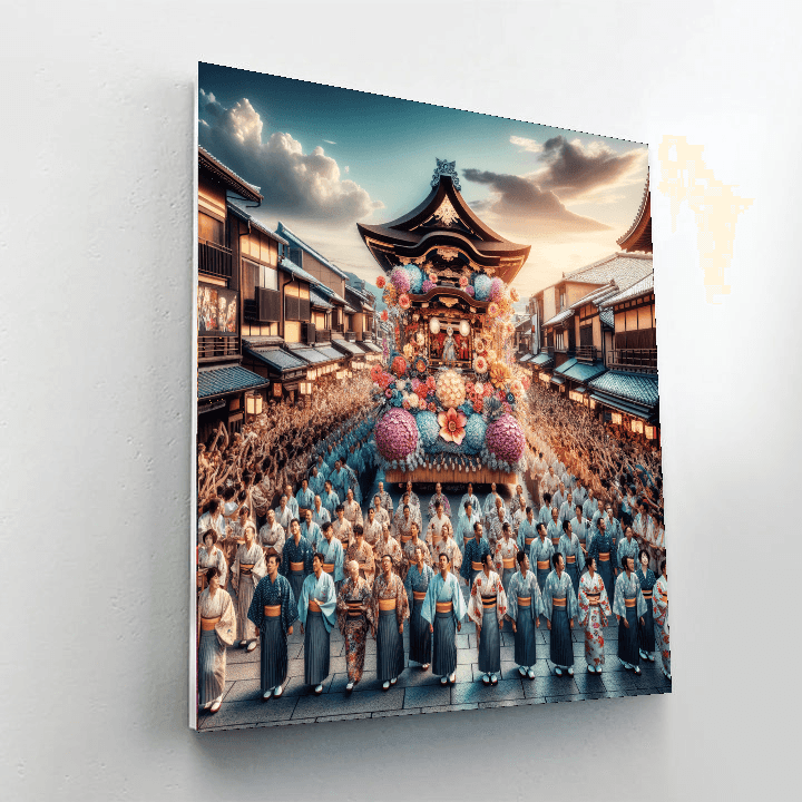 The Gion Matsuri Paint By Number