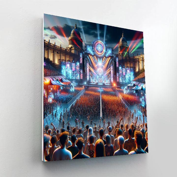 Nuits Sonores - Lyon Paint By Color