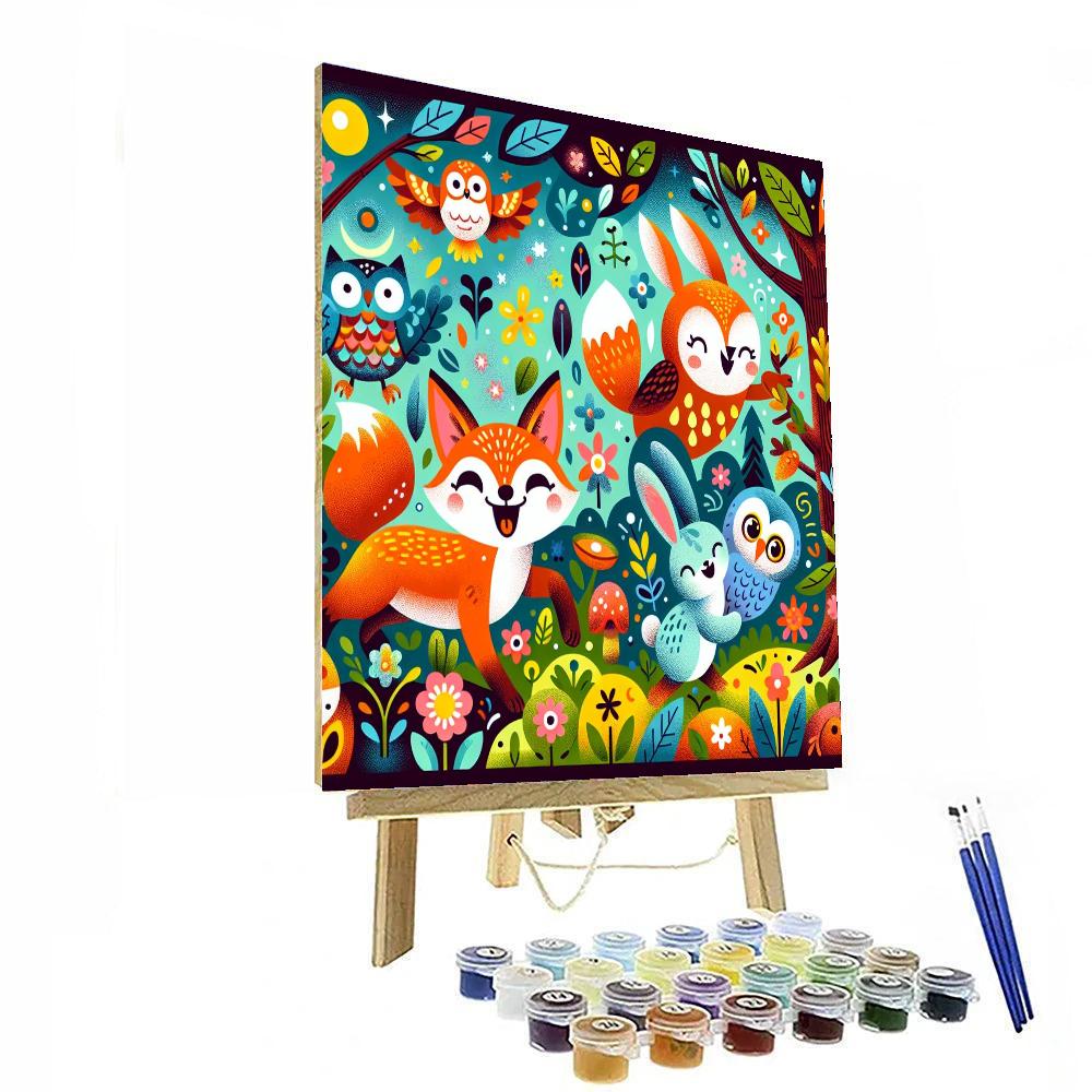 Forest Fairy Tales Painting Number Kit