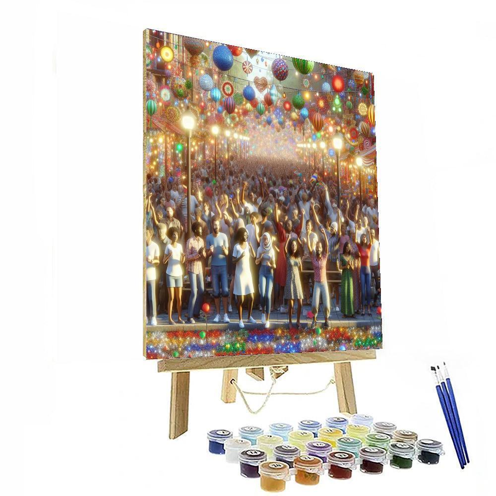 Festival Of Color Paint By Number