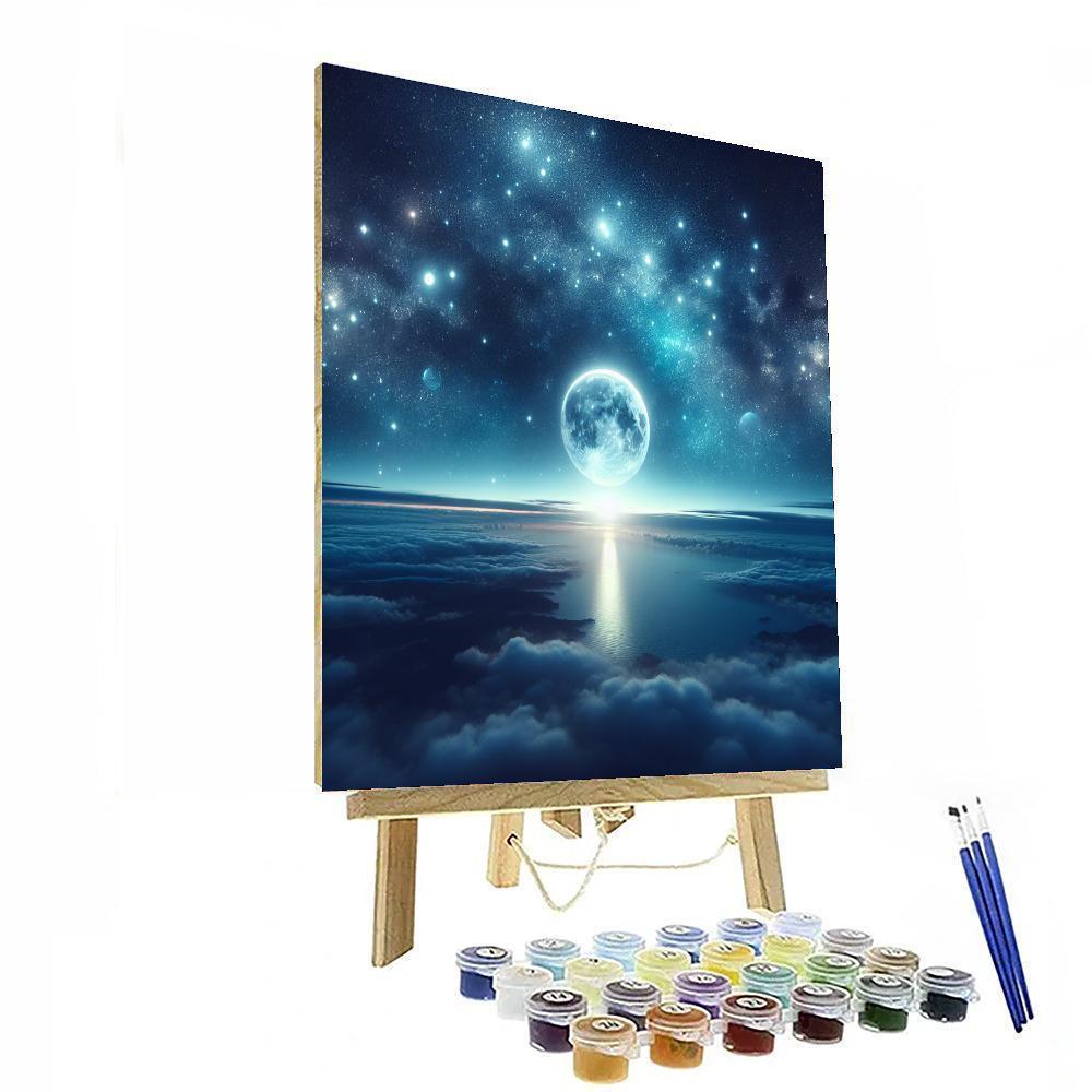 Sparkling Starlit Sky Paint By Numbers