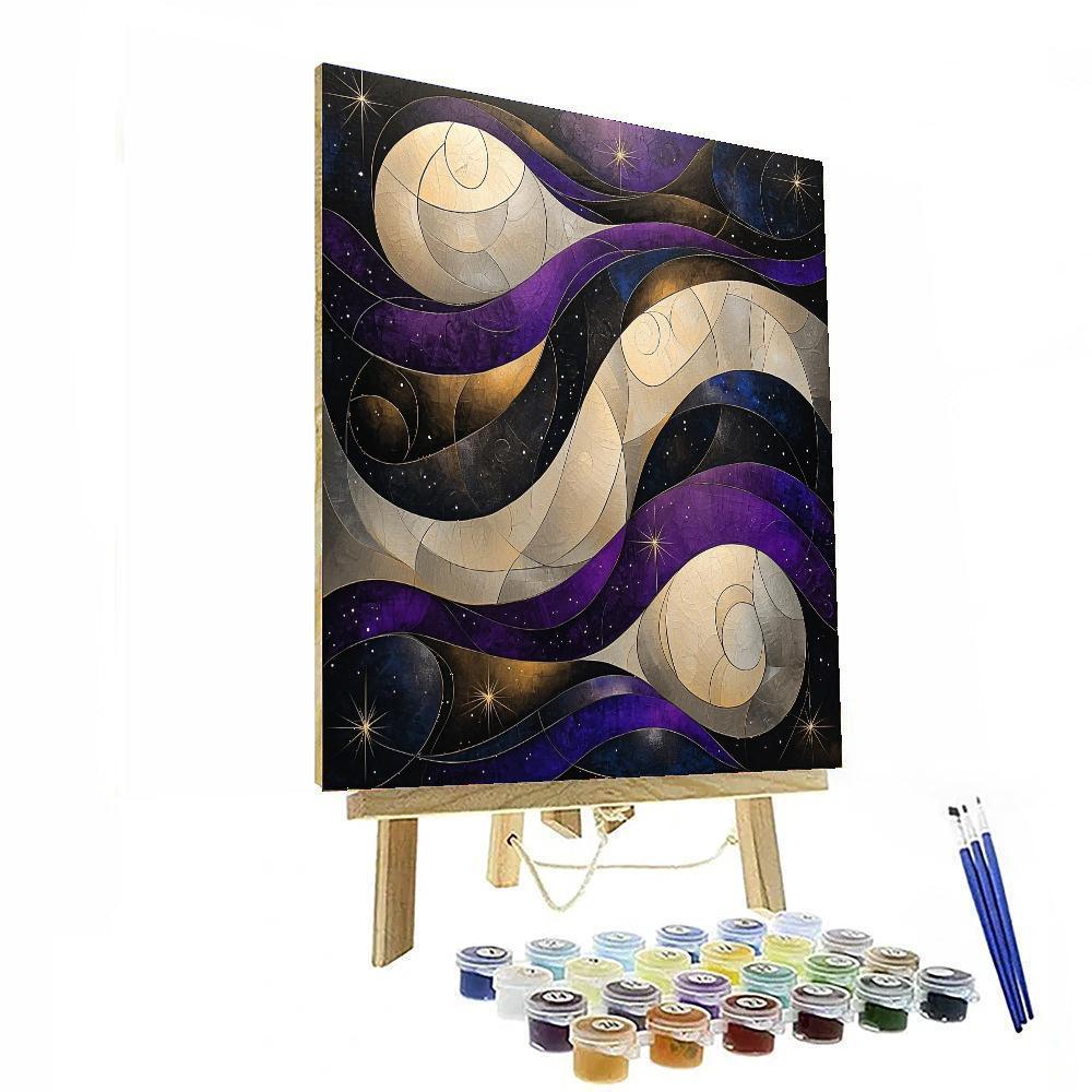 Michelangelo Inspired Harmony Of Cosmos  Paint By Numbers Kits