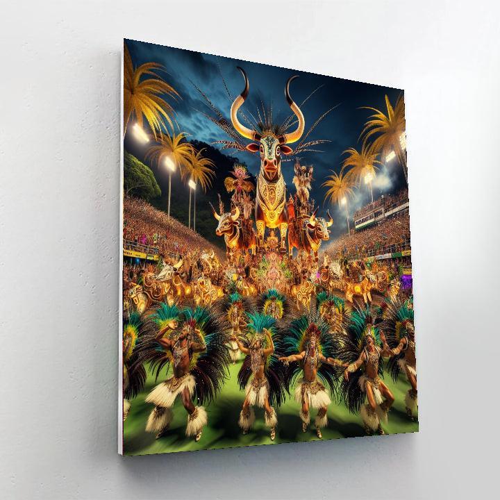 Boi Bumba - Parintins DIY Paint By Numbers