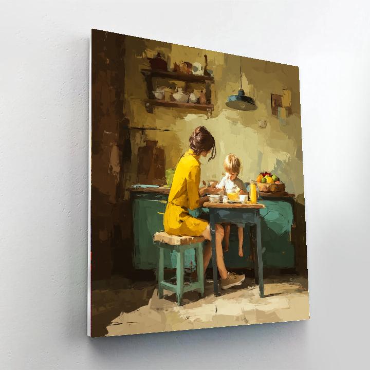 Mornings Together Paint By Color