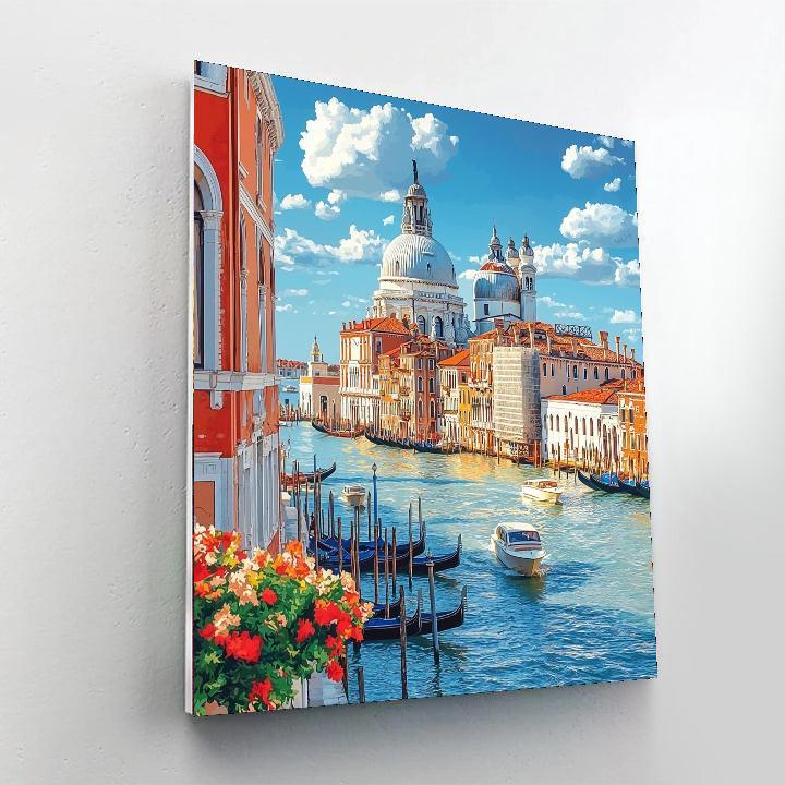 Giovanni Bellini Inspired Dreamy Venetian Escape  Paint By Numbers