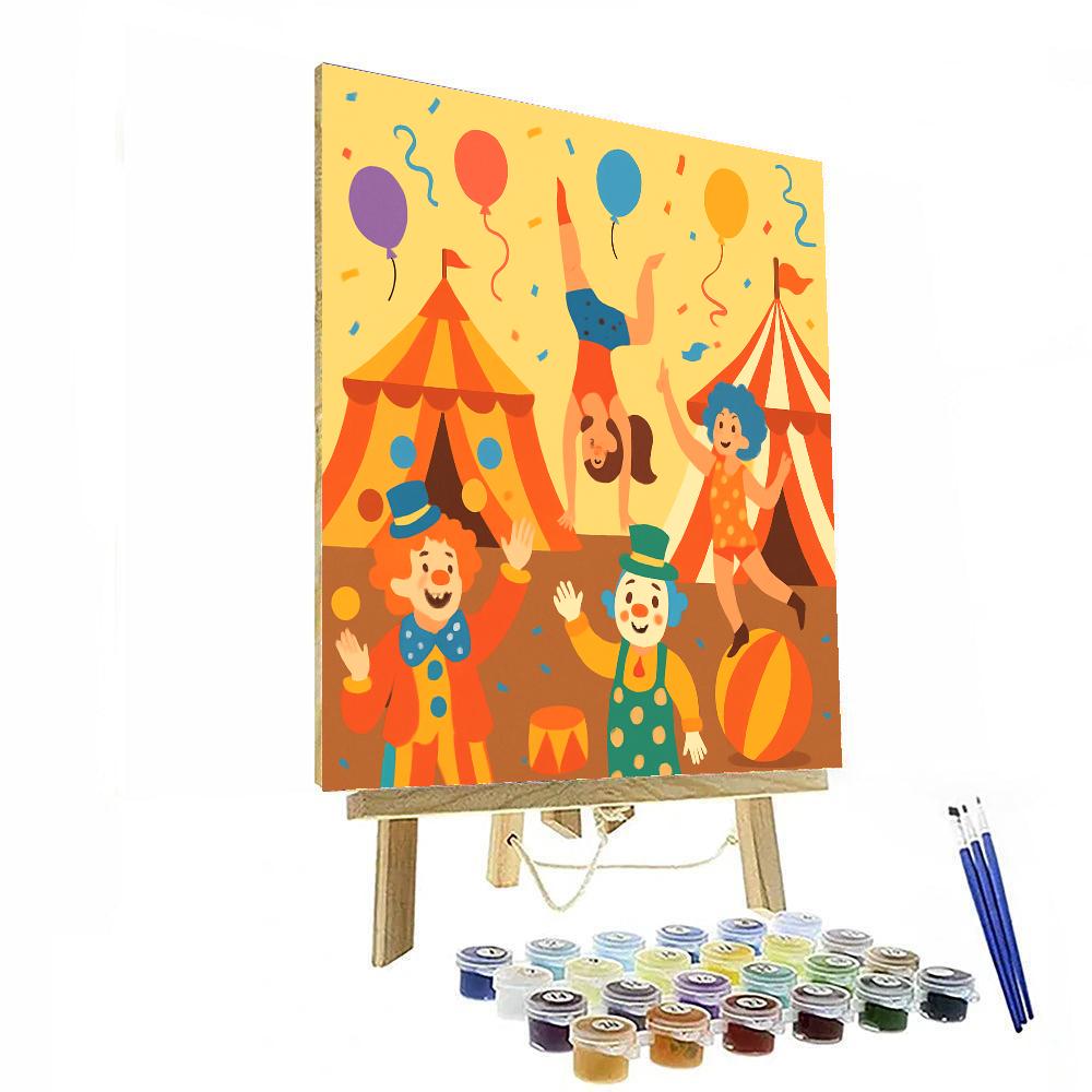 Circus Carnival Wonders Paint By Numbers Kits