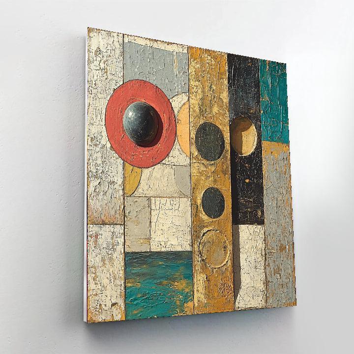 Max Ernst Inspired Symbolic Layers  Paint By Numbers