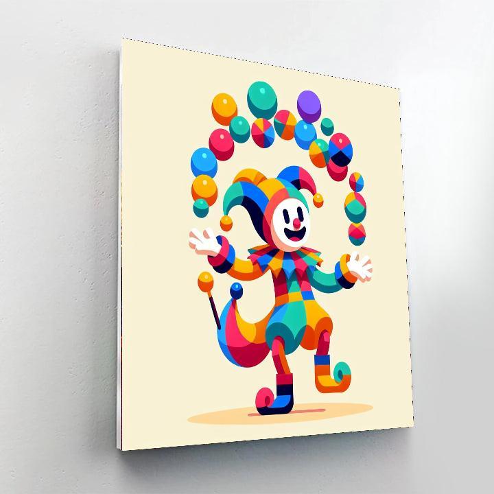 Joyful Jester Numbered Painting Kits