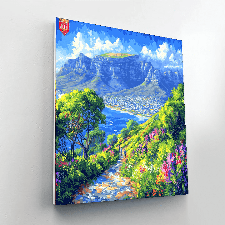 Table Mountain Paint By Numbers