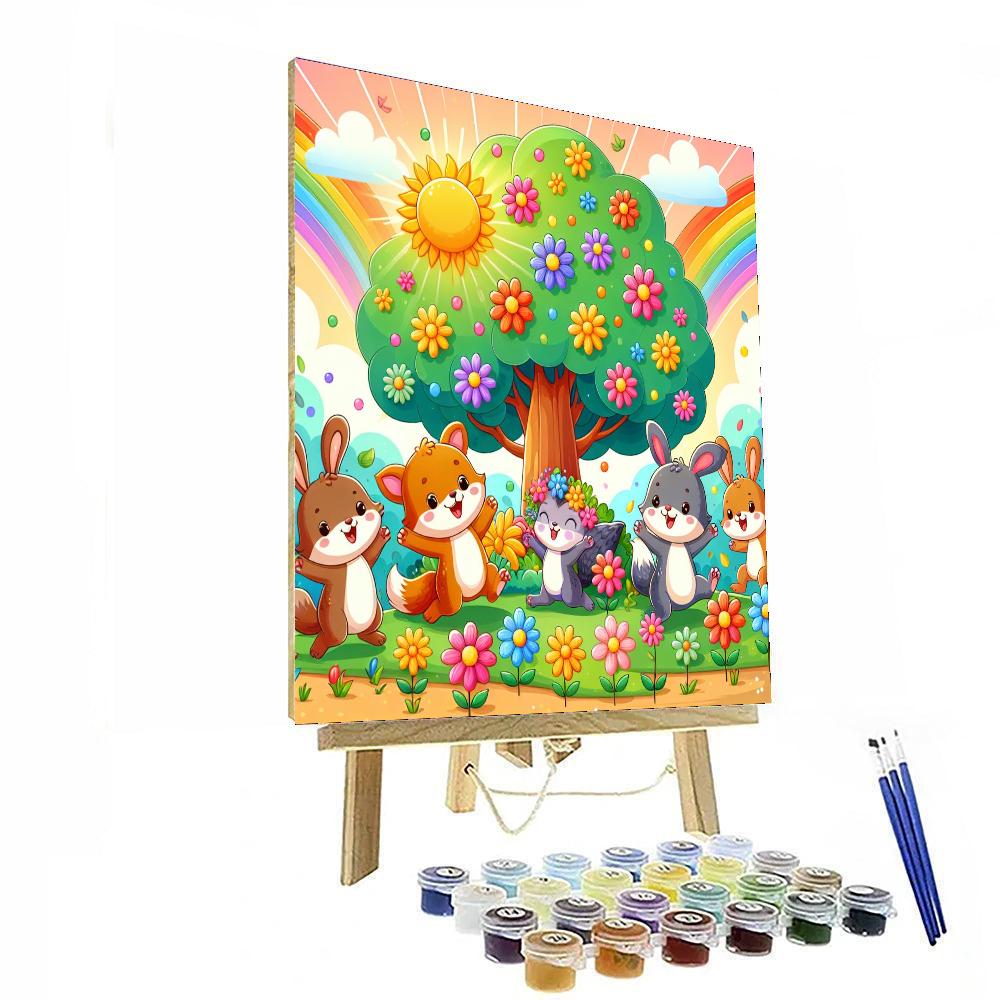 Sunny Tree Friends Numbered Painting Kits