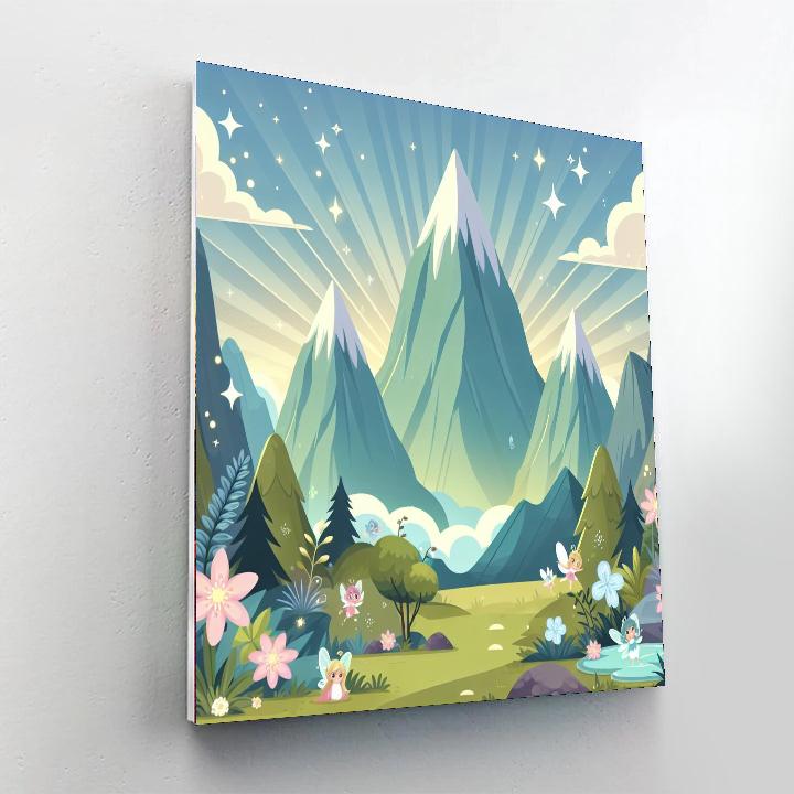 Magic Mountains Paint By Numbers Kits