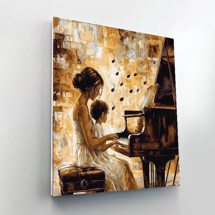 Piano Lessons Paint By Numbers