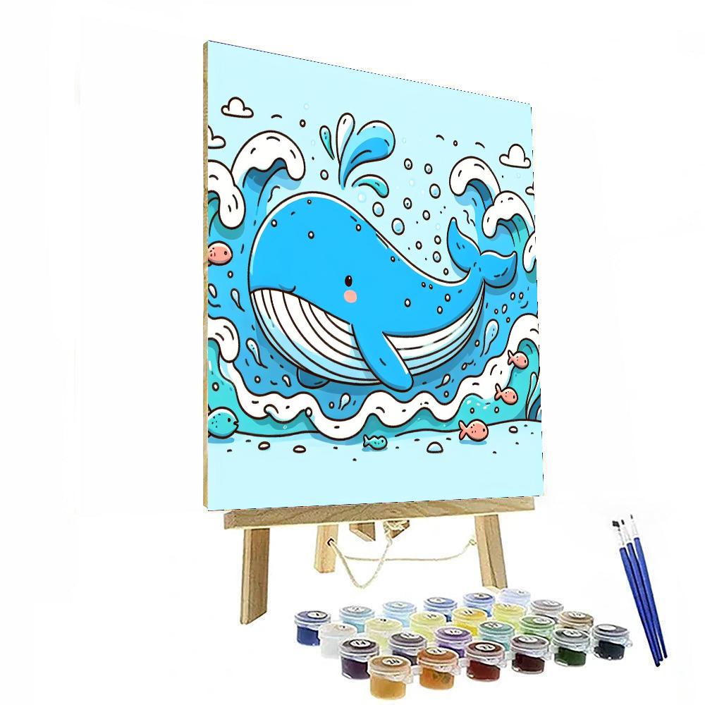 Whale Of A Time Expedition Painting By Numbers Kit
