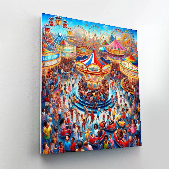 Charming Summer Fair Paint By Numbers Kits