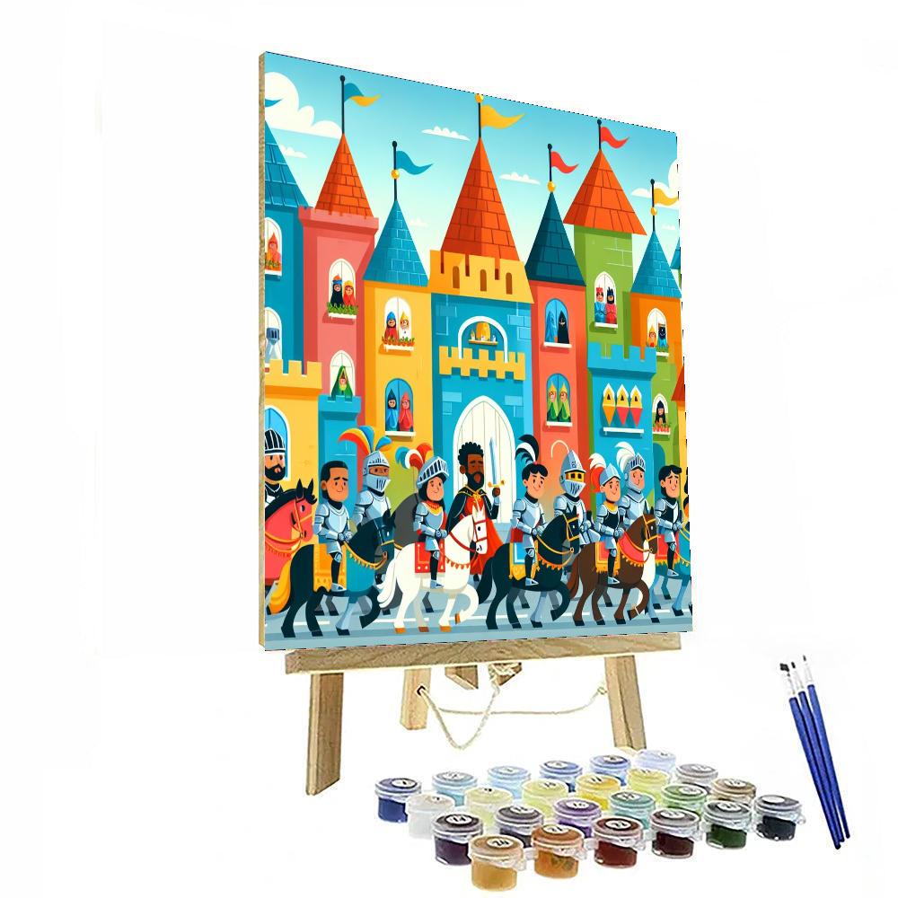 Royal Kingdom Parade Number Painting