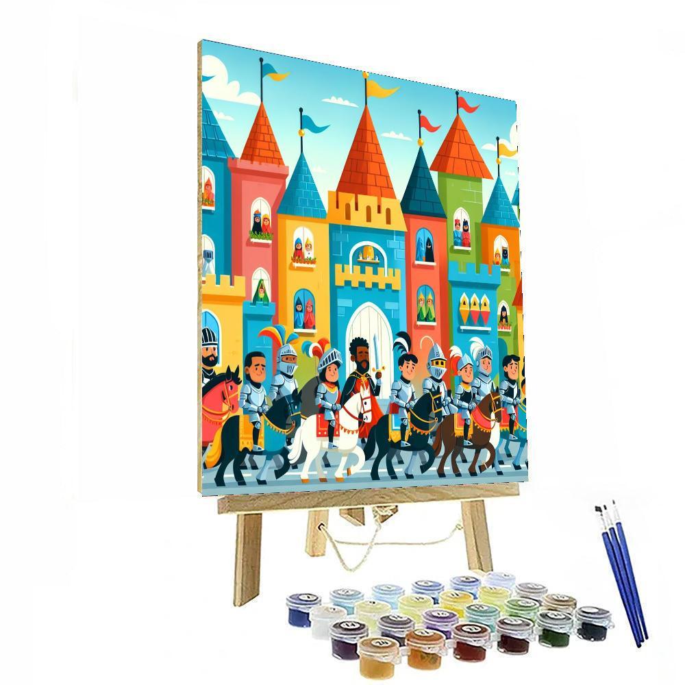 Royal Kingdom Parade Number Painting