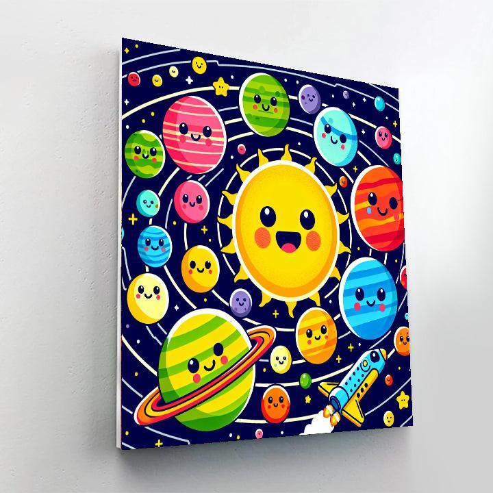 Solar System Safari Paint By Numbers Kits