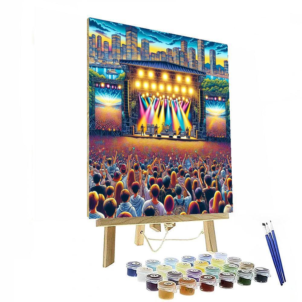 Summer Sonic Festival - Japan DIY Paint By Numbers