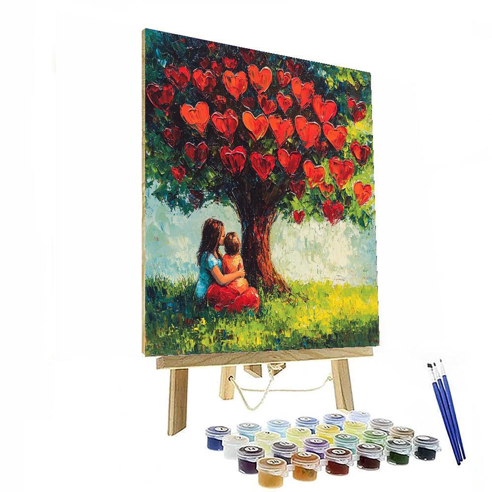 The Love Tree Paint By Number