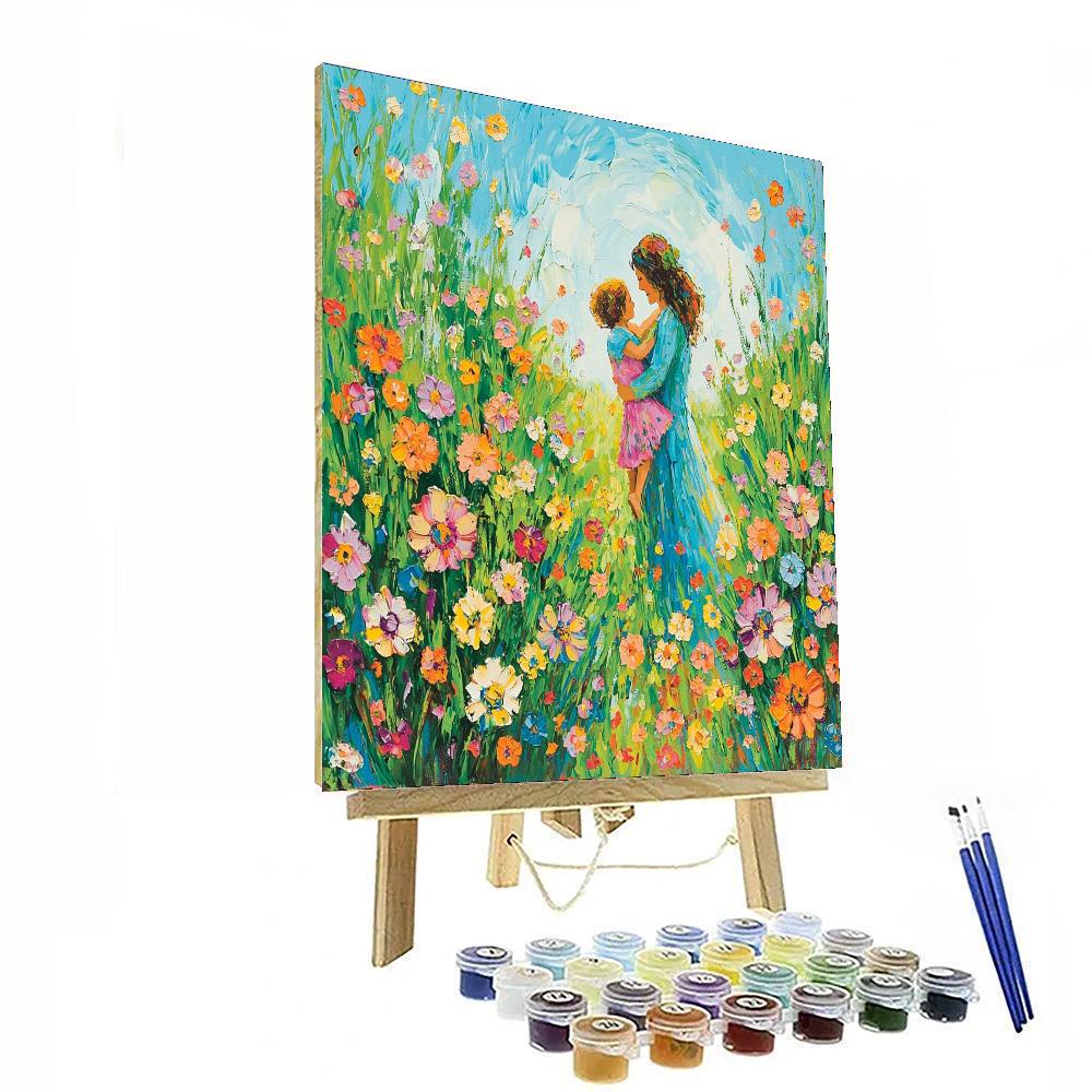 A Mother's Garden Of Dreams Paint By Color