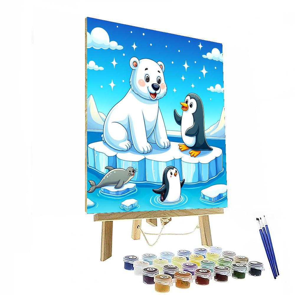 Arctic Animals Journey Paint By Numbers