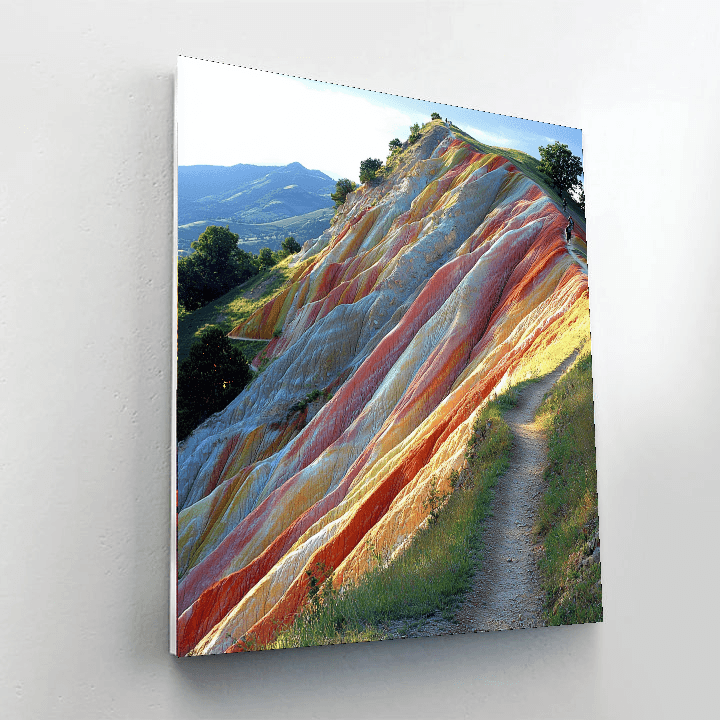 Rainbow Mountain - Peru Paint By Numbers Kits