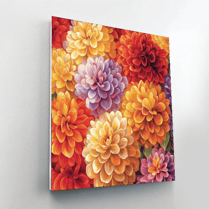 Pierre-Auguste Renoir Inspired Radiant Flowers  Paint By Numbers