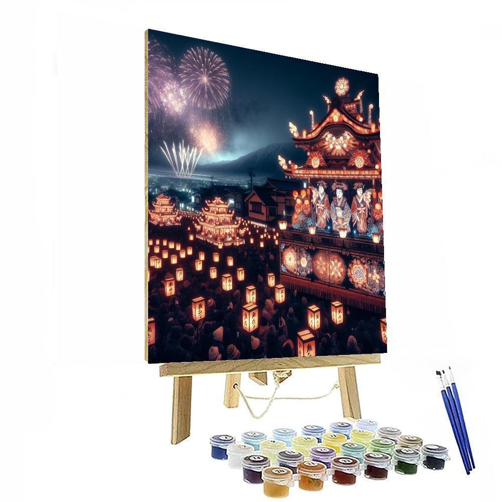 Chichibu Yomatsuri - Japan Painting By Numbers Kit