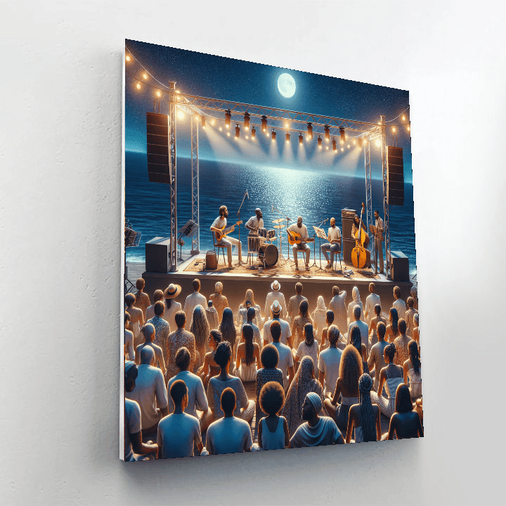 Algarve Music Festival - Portugal Painting Number Kit