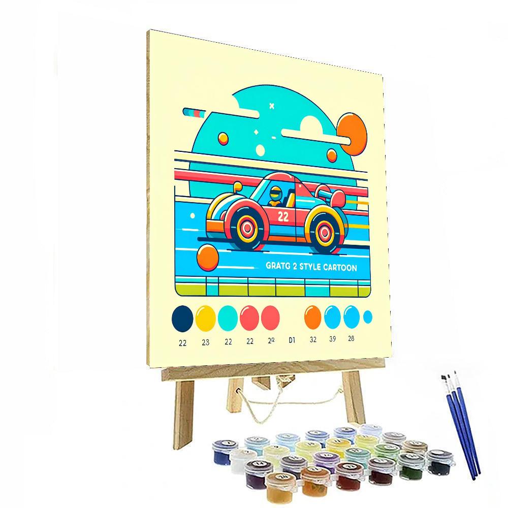 Racing Champions League Painting Number Kit