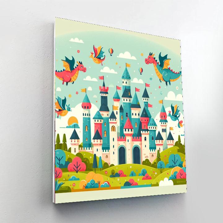 Magic Fairy Tales Painting Number Kit