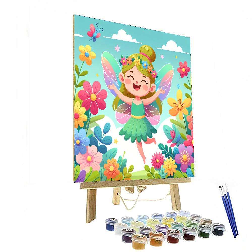 Garden Fairy Fantasy Paint By Numbers Kits