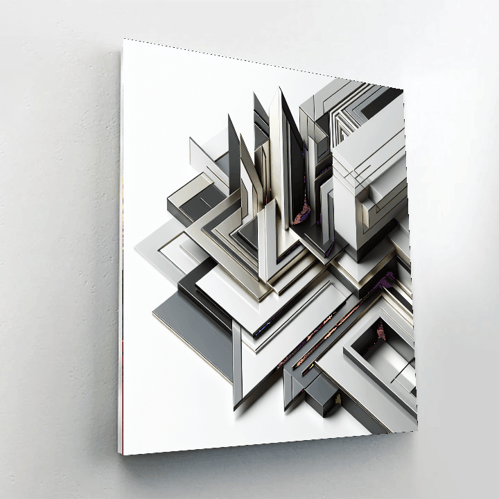 Modern Geometric Wall Décor Paint By Color